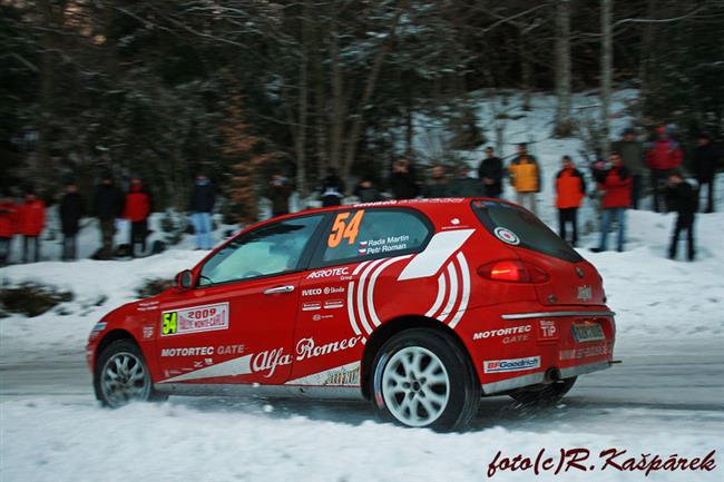 Martin Rada stbrn na Rallye Monte Carlo 2009, foto Roman Kaprek