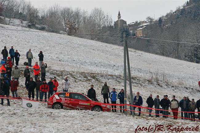 Martin Rada stříbrný na Rallye Monte Carlo 2009, foto Roman Kašpárek