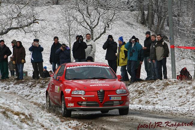 Martin Rada stříbrný na Rallye Monte Carlo 2009, foto Roman Kašpárek