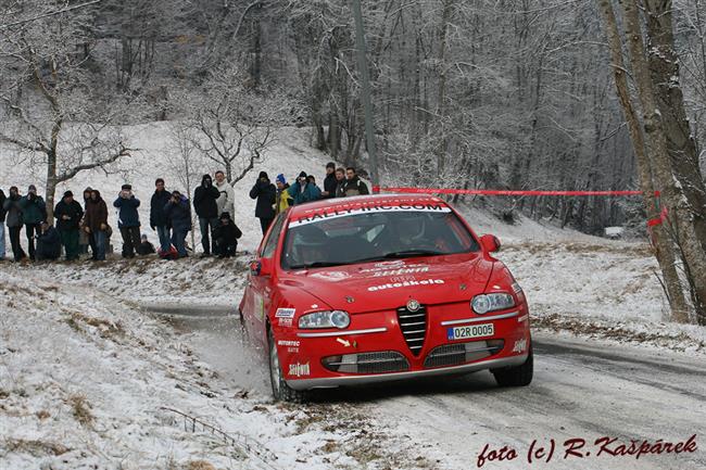 Martin Rada stříbrný na Rallye Monte Carlo 2009, foto Roman Kašpárek