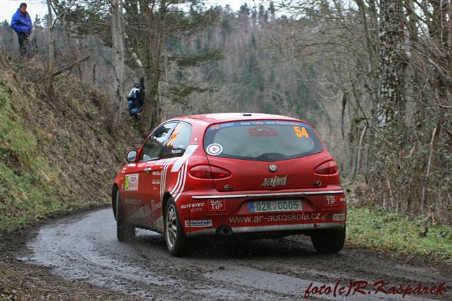 Martin Rada stříbrný na Rallye Monte Carlo 2009, foto Roman Kašpárek