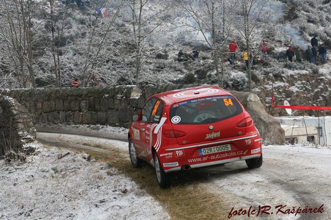 Martin Rada stříbrný na Rallye Monte Carlo 2009, foto Roman Kašpárek