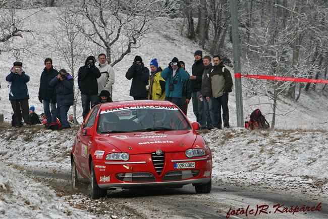 Martin Rada stříbrný na Rallye Monte Carlo 2009, foto Roman Kašpárek
