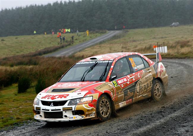 Wales rallye 2009: Martin Prokop po ptku na medailov pozici v rmci produknho ampiontu!