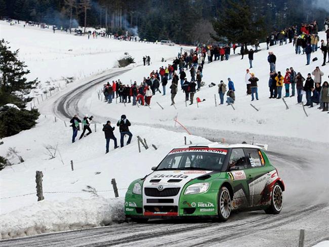 Jan Kopeck s Fabia S2000 na Monte 2009, foto tmu