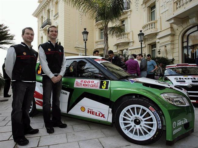 Jan Kopeck s Fabia S2000 na Monte 2009, foto tmu