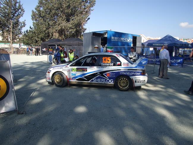 Nedln etapa Kypersk Rally vystavila Martinovi Semerdovi podruh a definitivn  stop