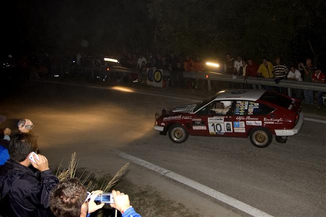 Nejvt tahk Rallyelegend u do Krumlova dorazil: Paolo Diana a Fiat 131 Abarth !