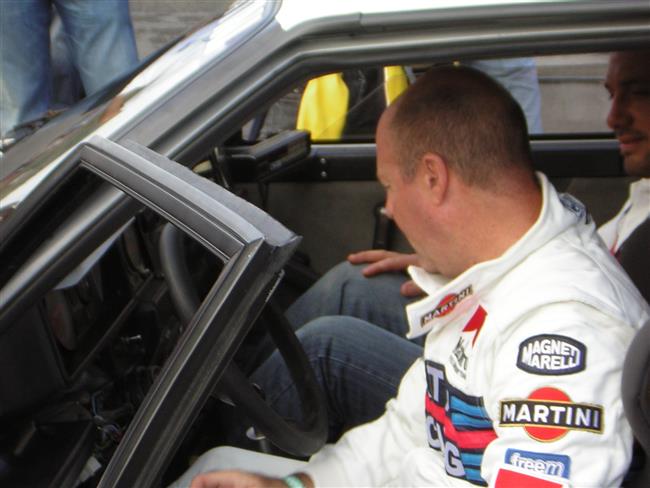 Rallye Legendy 2009 San Marino - atmosfra na specilce miniobjektivem Pavla Jelnka