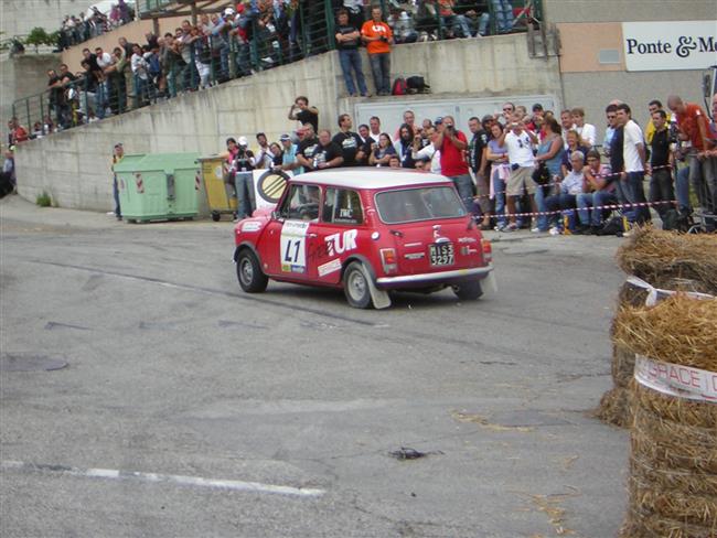 Rallye Legendy 2009 San Marino - atmosféra na speciálce miniobjektivem Pavla Jelínka