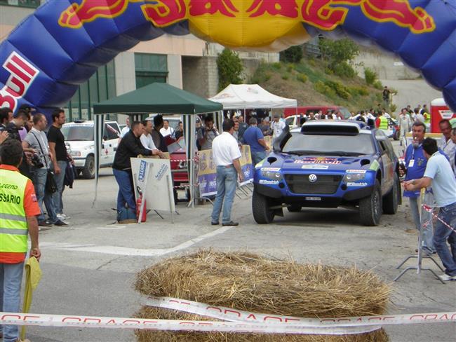 Rallye Legendy 2009 San Marino - atmosfra na specilce miniobjektivem Pavla Jelnka