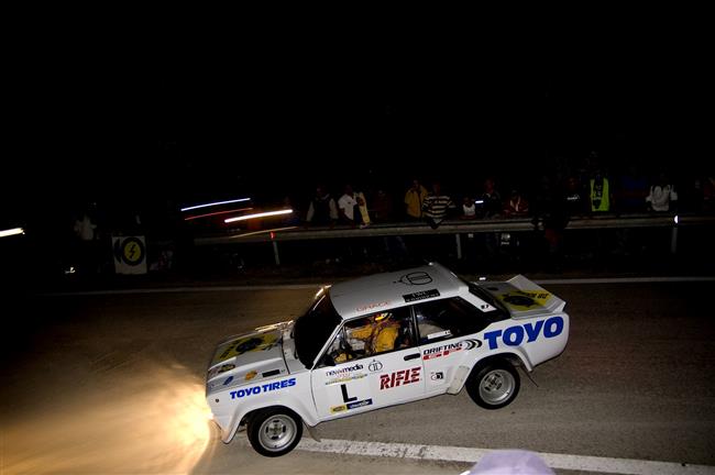 Nejvt tahk Rallyelegend u do Krumlova dorazil: Paolo Diana a Fiat 131 Abarth !