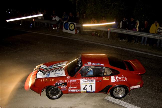 Rallye Legendy 2009 San Marino - noc objektivem Martina Viourka