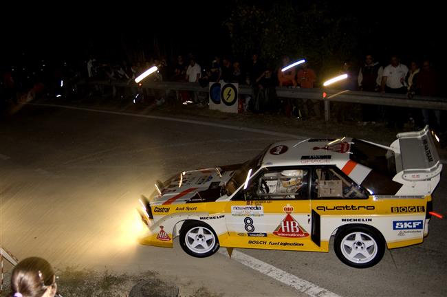 Rallye Legendy 2009 San Marino - noc objektivem Martina Viourka