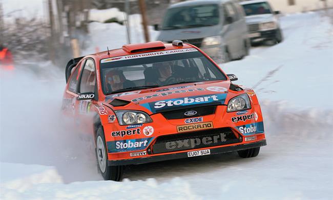 Norsk rallye 2009 objektivem Vladislava Maschla