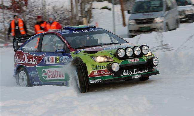 Norsko 2009. Tsn vyhrv Loeb ped Hirvonenem a dalmi Fordy