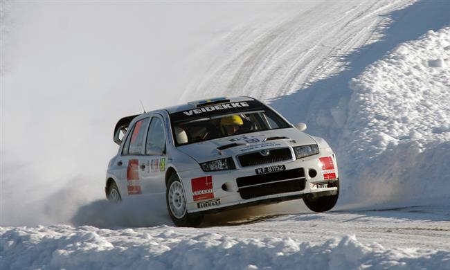 Norsk rallye 2009 objektivem Vladislava Maschla