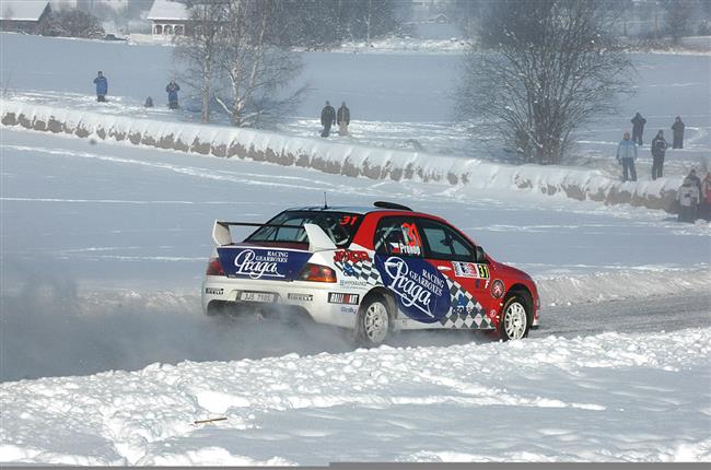 Martin Prokop v zasněženém Norsku 2009, foto týmu