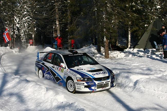 esk junior Martin Semerd se proklouzal do druh etapy  Norsk rallye 2009