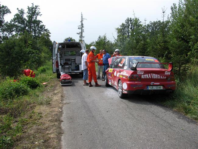 Barumka 2009: Barvkovo setkn s paezem dopadlo pro auto i posdku dost zle !