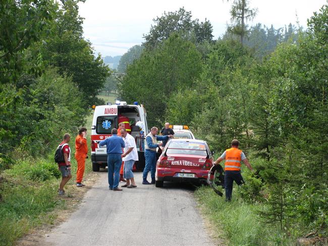 Barumka 2009 a havárie Vl. Barvíka objektivem Karla Kolečka
