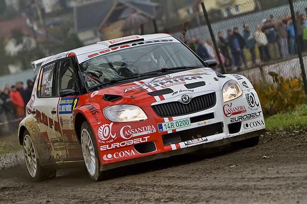 Grzegorz Grzyb nakonec do sezny vyraz msto C4 WRC s Fabi WRC