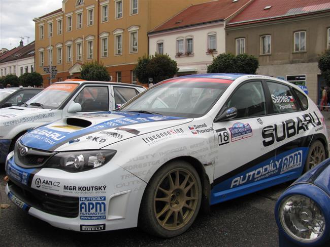 Rallye Kostelec objektivem Karla Kolečka