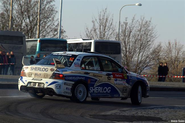 Subaru Czech Rally Team na Praskm sprintu v siln sestav a s temi vozy