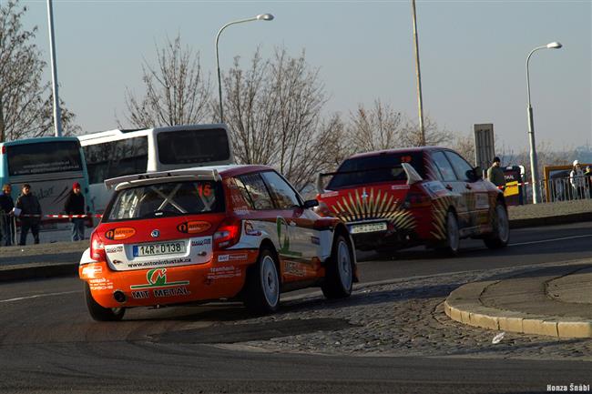 Subaru Czech Rally Team na Praskm sprintu v siln sestav a s temi vozy