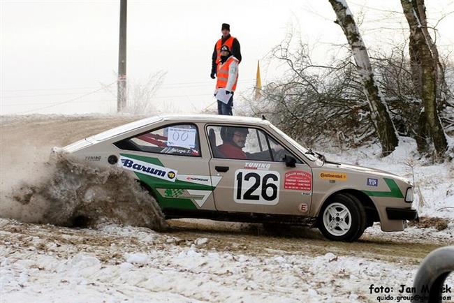Radouň 2009- amatérská zimní rallye, foto Jan Marek