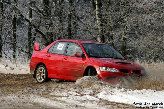 Radouň 2009- amatérská zimní rallye, foto Jan Marek