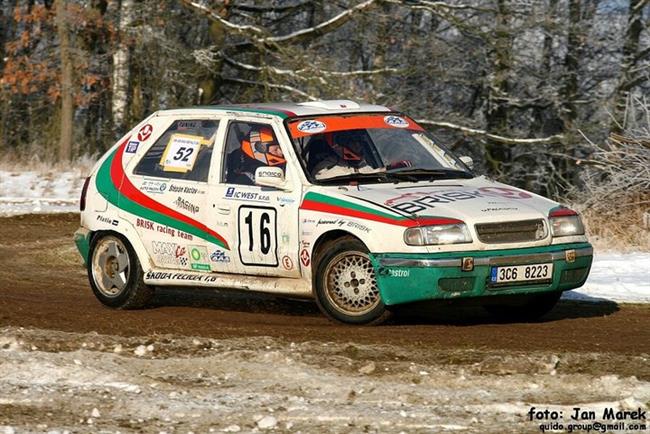 Radouň 2009- amatérská zimní rallye, foto Jan Marek