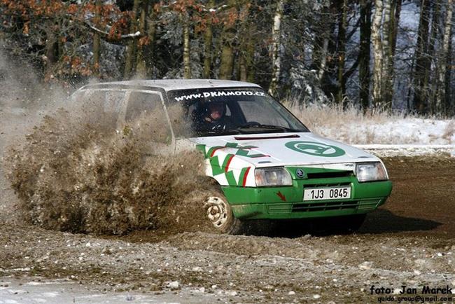 Radouň 2009- amatérská zimní rallye, foto Jan Marek