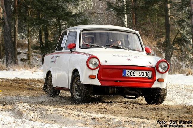 Radouň 2009- amatérská zimní rallye, foto Jan Marek