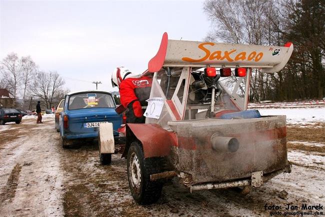 Radouň 2009- amatérská zimní rallye, foto Jan Marek