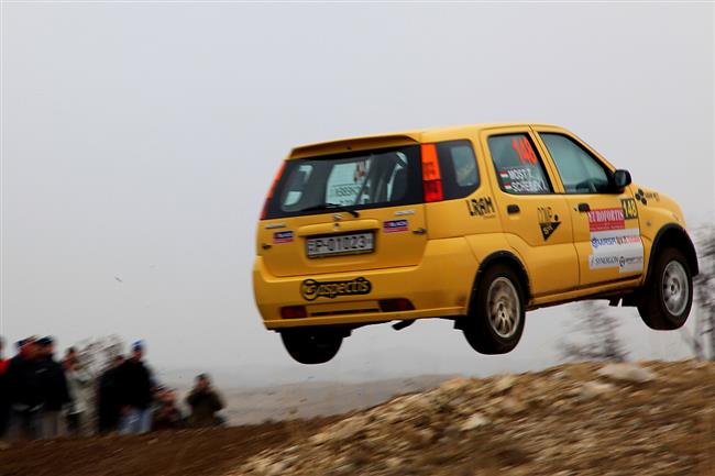 U jen pr dn do zatku M Slovenska v rally 2010 na 7. Valvoline Start Aut Rallye v Maarsku