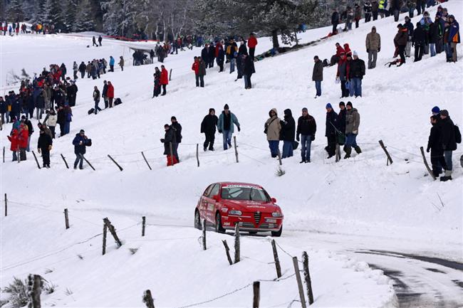 Rallye Monte Carlo 2010 a Martin Rada s Alfou objektivem Mirk Knedl jun. a  sen.