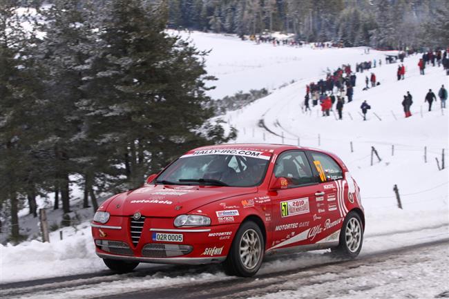 Rallye Monte Carlo 2010 a Martin Rada s Alfou objektivem Mirk Knedl jun. a  sen.