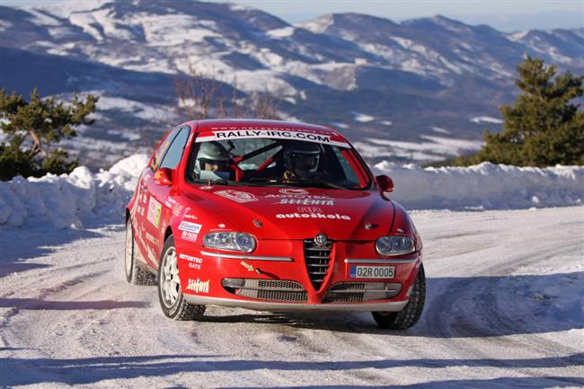 Rallye Monte Carlo 2010 a Martin Rada s Alfou objektivem Mirk Knedl jun. a  sen.