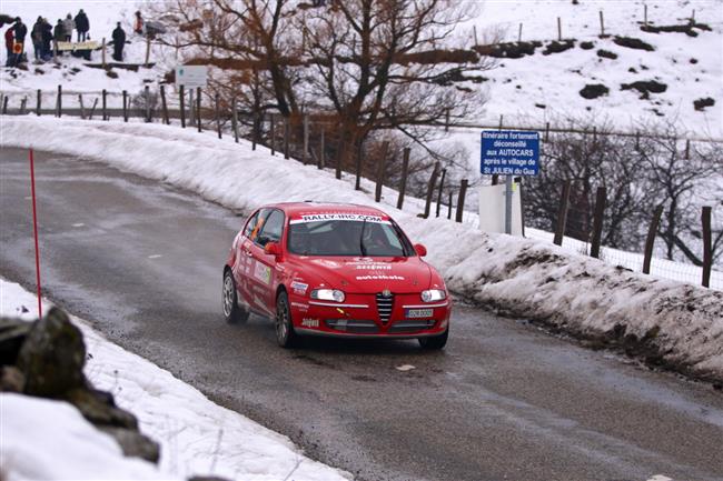 Rallye Monte Carlo 2010 a Martin Rada s Alfou objektivem Mirk Knedl jun. a  sen.