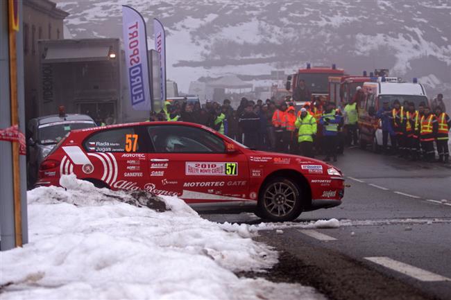 Rallye Monte Carlo 2010 a Martin Rada s Alfou objektivem Mirk Knedl jun. a  sen.