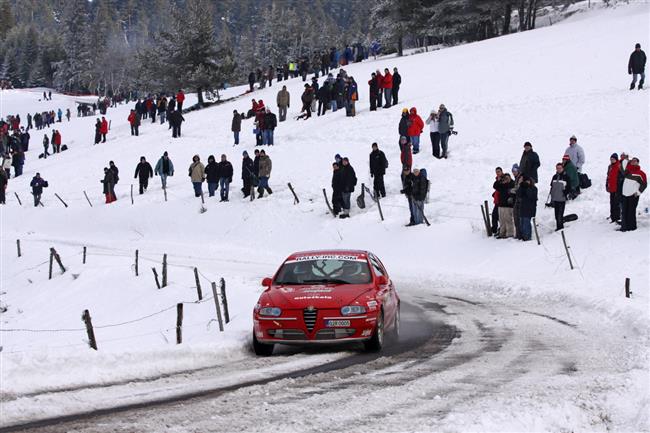 Rallye Monte Carlo 2010 a Martin Rada s Alfou objektivem Mirk Knedl jun. a  sen.