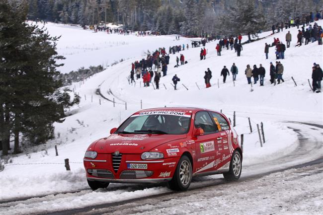 Rallye Monte Carlo 2010 a Martin Rada s Alfou objektivem Mirk Knedl jun. a  sen.