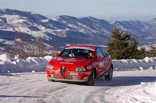 Rallye Monte Carlo 2010 a Martin Rada s Alfou objektivem Mirk Knedl jun. a  sen.