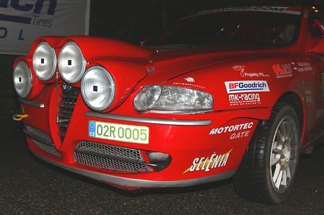 Rallye Monte Carlo 2010 a Martin Rada s Alfou objektivem Mirk Knedl jun. a  sen.