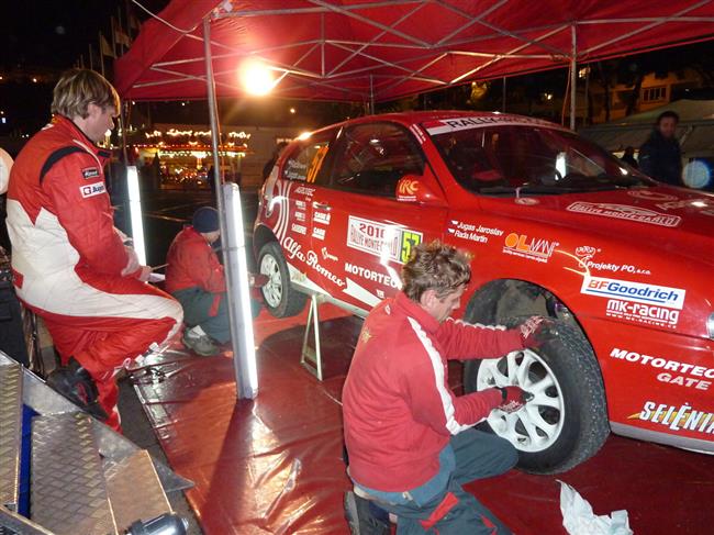 Martin Rada s Jardou Jugasem m potet na slavnou Rallye Monte Carlo 2012