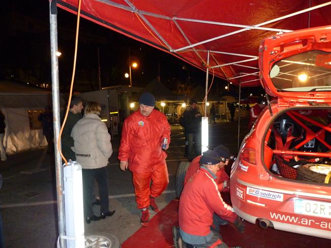 Martin Rada s Jardou Jugasem m potet na slavnou Rallye Monte Carlo 2012