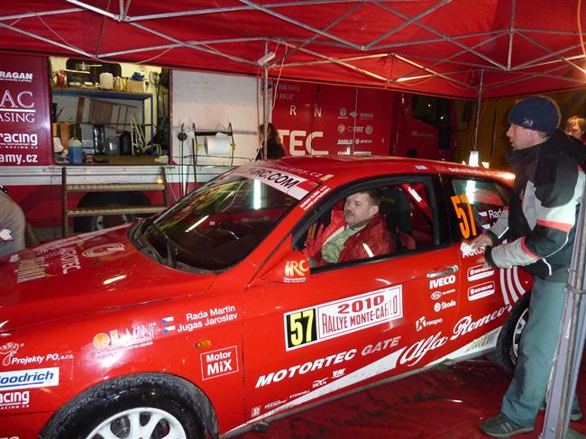 Martin Rada s Jardou Jugasem m potet na slavnou Rallye Monte Carlo 2012