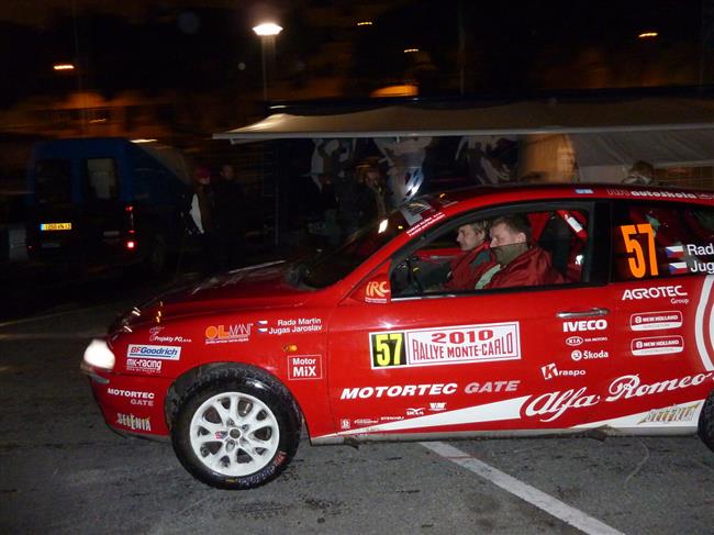 Martin Rada s Jardou Jugasem m potet na slavnou Rallye Monte Carlo 2012