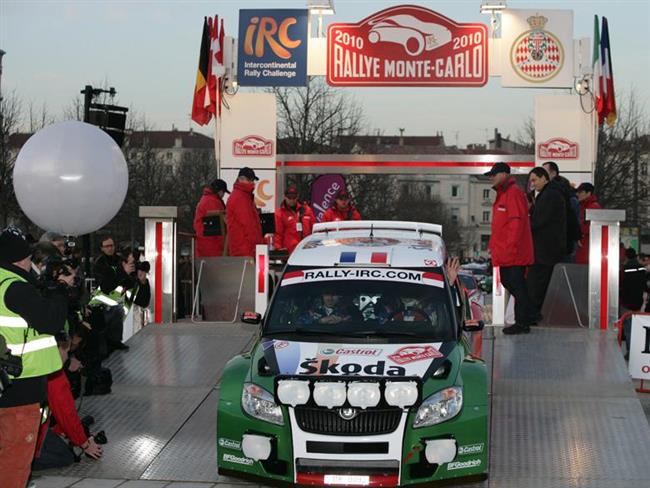 Rallye Monte Carlo 2010 a tovární Fabie S 2000, foto týmu ŠM